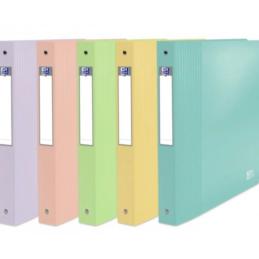 Oxford School Life Up - Classeur à anneaux - Dos 40 mm - A4 Plus - disponible dans différentes couleurs