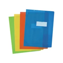 Oxford Strong Line - Protège cahier sans rabat - 17 x 22 cm - disponible dans différentes couleurs translucides