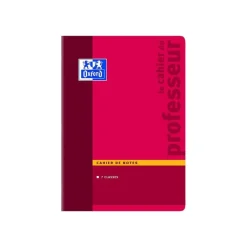 Oxford Teacher - Cahier du Professeur A4 (21x29,7 cm) - pour 7 classes