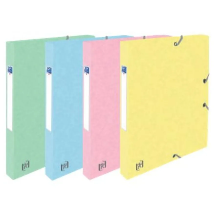 Oxford Top File+ - Boîte de classement - dos 40 mm - disponible dans différentes couleurs pastels