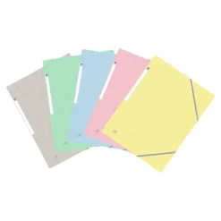 Oxford Top File Pastel - Chemise à rabats - A4 - disponible dans différentes couleurs pastels