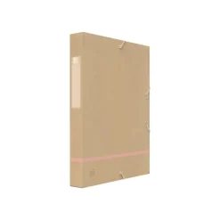 Oxford Touareg - Boîte de classement kraft - dos 40 mm - disponible dans différentes couleurs