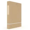 OXFORD Touareg - Boîte 24x32 cm - dos 40 mm - carte recyclée - blanc givré