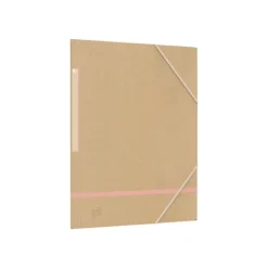 Oxford Touareg - Chemise à 3 rabats - A4 - pour 200 feuilles - disponible dans différentes couleurs krafts