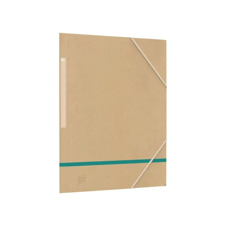 Oxford Touareg - Chemise à 3 rabats - A4 - pour 200 feuilles - disponible dans différentes couleurs krafts