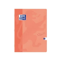 Oxford Touch - Cahier 24 x 32 cm - 96 pages - grands carreaux (seyès) - disponible dans différentes couleurs