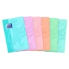 Oxford Touch - Carnet 9 x 14 cm - 96 pages - petits carreaux - disponible dans différentes couleurs pastels