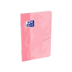 Oxford Touch - Carnet 9 x 14 cm - 96 pages - petits carreaux - disponible dans différentes couleurs pastels