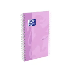 Oxford Touch - Répertoire à spirale 11 x 17 cm - 100 pages - petits carreaux (5x5 mm) - disponible dans différentes couleurs