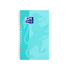 Oxford Touch - Répertoire à spirale 11 x 17 cm - 100 pages - petits carreaux (5x5 mm) - disponible dans différentes couleurs