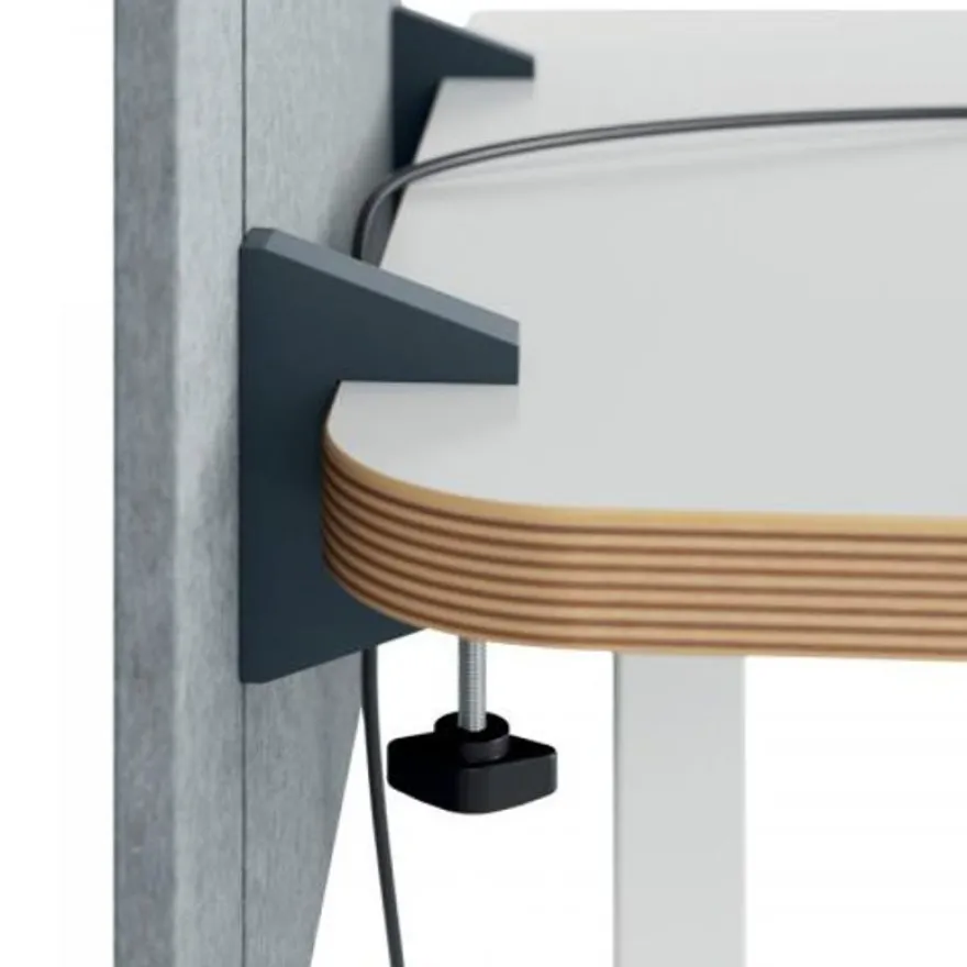 Panneau acoustique - L80 x 70 cm - gris