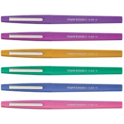 Paper Mate Flair Candy Pop - Pack de 16 feutres pointe moyenne - couleurs assorties