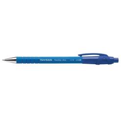 Paper Mate FlexGrip - 12 Stylos à bille - bleu - rétractable