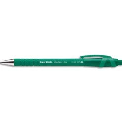 Paper Mate FlexGrip ultra - Stylo à bille - vert - 1 mm - rétractable