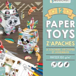 Paper Toy Z'Apaches - 29 x 29 cm - Bouchut