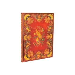 Paperblanks Flexis Fiammetta - Cahier de notes - reliure piquée - mini - 95 x 140 mm - 104 feuilles / 208 pages - ligné - rouge