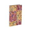 Paperblanks Flexis Japanese Kimono - Cahier de notes - reliure piquée - mini - 90 x 140 mm - 104 feuilles / 208 pages - ligné - kara-ori - rose
