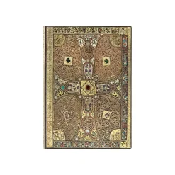 Paperblanks Flexis Lindau Gospels - Cahier de notes - reliure piquée - midi - 130 x 180 mm - 88 feuilles / 176 pages - ligné - beige - papier