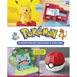 Papercraft Pokémon - Pokécraft - 14 créations à réaliser - Loisirs créatifs Pokémon officiel
