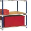 Paperflow Rang'Eco - 5 plateaux isorel pour rack - 100 x 68 cm