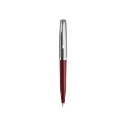 Parker 51 - Stylo à bille - résine bordeaux et finition chromé
