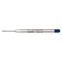 Parker - Recharge pour stylo à bille - bleu - pointe moyenne