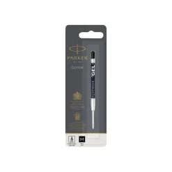 Parker - Recharge pour stylo bille - noir - encre gel