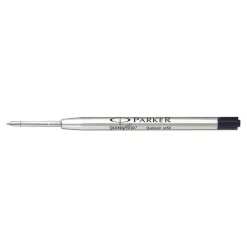 Parker - Recharge pour stylo à bille - noir - pointe moyenne