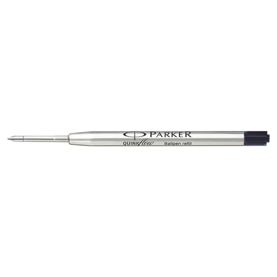 Parker - Recharge pour stylo à bille - noir - pointe moyenne