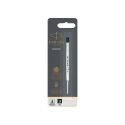 Parker - Recharge pour stylo à bille - noir - pointe moyenne