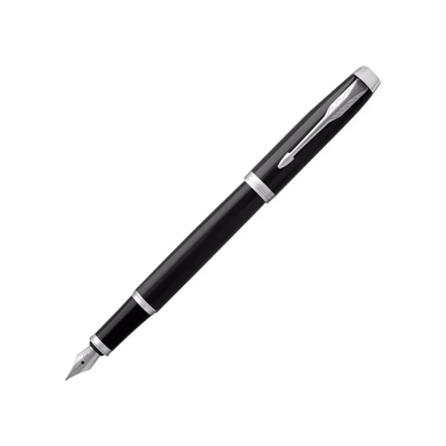 Parker IM - Stylo plume noir CT - pointe fine