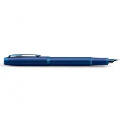 Parker IM Monochrome - Stylo plume bleu - pointe moyenne