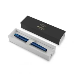 Parker IM Monochrome - Stylo plume bleu - pointe moyenne