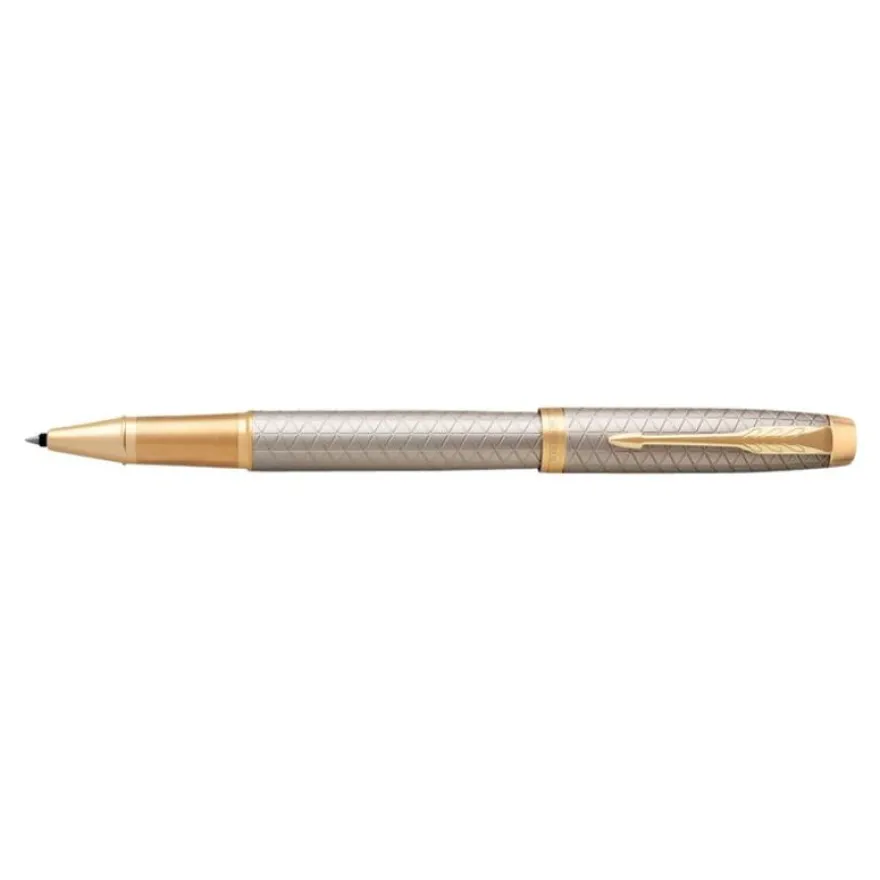 Parker IM Premium - Roller warm grey - pointe 0,7 mm