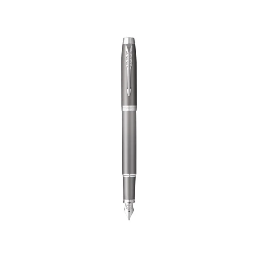 Parker IM Writing Rituals - Stylo plume - moyen - gris