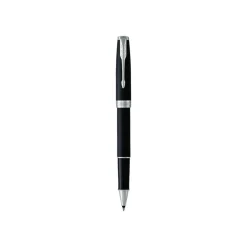 Parker Sonnet - Roller noir mat laqué - pointe fine