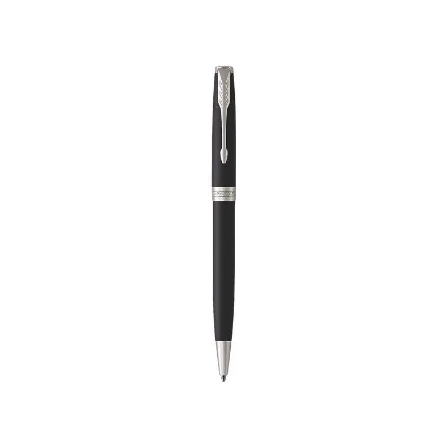 Parker Sonnet - Stylo à bille noir mat laqué - encre noire