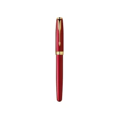 Parker Sonnet - Stylo plume rouge laqué - pointe moyenne
