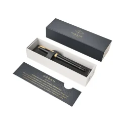 Parker Urban - Stylo plume noir mat GT - pointe fine