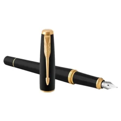 Parker Urban - Stylo plume noir mat GT - pointe fine