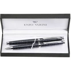 Parure bille + plume ENZO VARINI