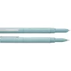 Parure plume + roller HECHTER PARIS "Silhouette Milky Way" coloris bleu clair métallisé