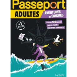 Passeport Adultes - Aventures et énigmes - Cahier de vacances