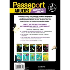 Passeport Adultes - Aventures et énigmes - Cahier de vacances