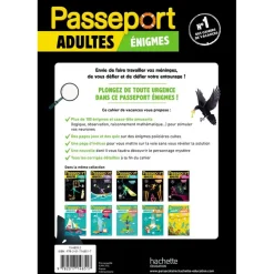 Passeport Adultes - Enigmes - Cahier de vacances