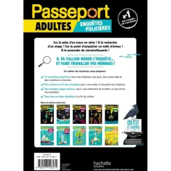 Passeport Adultes - Enquêtes policières - Cahier de vacances