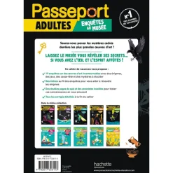 Passeport Adultes - Enquêtes au musée - Cahier de vacances