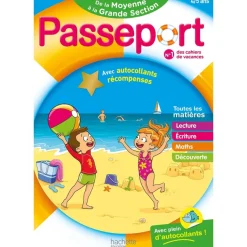 Passeport Maternelle - De la Moyenne Section à la Grande Section (4-5 ans) - Cahier de vacances