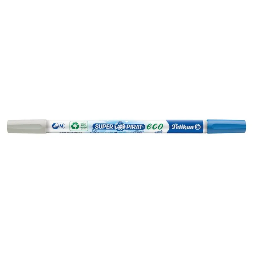 Pelikan Super Pirat Eco - stylo effaceur / de réécriture - bleu