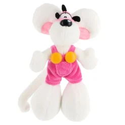 Peluche Diddl en salopette Rose 20cm